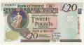 Bank Of Ireland Higher Values 20 Pounds,  1. 7.1997